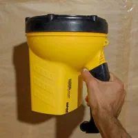 چراغ قوه دستی بزرگ ژاپنی نورافکن شکاری عتیقه قدیمی|کلکسیون اشیاء عتیقه|تهران, اتحاد|دیوار