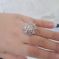 انگشتر طلاسفید