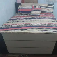 تخت خواب دونفره|تخت و سرویس خواب|دهلران, |دیوار