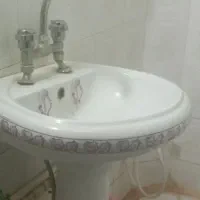 روشویی کامل  به همراه شیر آب