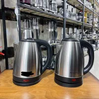 کتری برقی استیل سیلور کرست باارسال