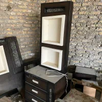 یک تخت دونفره با یک دست مبل ۹نفره درحد|مبلمان خانگی و میز عسلی|ملکآباد, |دیوار