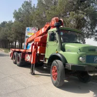 جرثقیل ده تن بنز جفت مدل 67