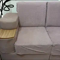 مبل نیم ست مخصوص کافه و... صورتی|مبلمان خانگی و میز عسلی|قم, پردیسان|دیوار