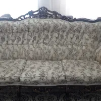 مبل استیل سلطنتی ۹ نفره به همراه ناهار خوری ۸ نفره|مبلمان خانگی و میز عسلی|کرج, اصفهانی‌ها|دیوار