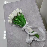 دسته گل عروس ساحل|گل مصنوعی|قشم, |دیوار