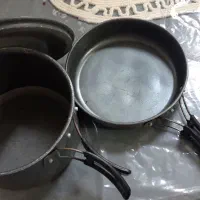 قابلمه وماهیتابه سایز۱۷دانشجویی با دسته دستگیره ای