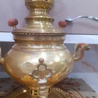 سماورذغالی برنجی برنزی اصل کاملن سالم استفاده نشده|سماور، چایساز، قهوهساز|قدس, شهرقدس|دیوار