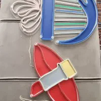 تابلو نئون لب و کادویی