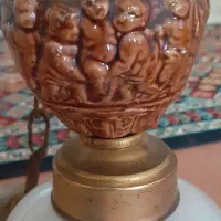 لوستر تک حباب قدیمی|لوستر و چراغ آویز|سنندج, |دیوار