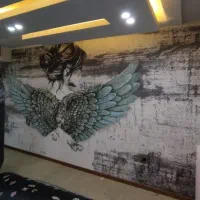 فروش و نصب کاغذ دیواری نقاشی ساختمان