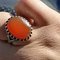 انگشتر عقیق کهنه یمن|جواهرات|کرمانشاه, |دیوار