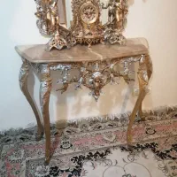 آینه کنسول|بوفه، ویترین، کنسول|تهران, چوب تراش|دیوار