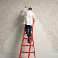 نصاب کاغذ دیواری نقاشی بازسازی