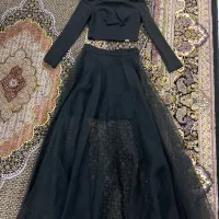 پیراهن بلند دو تیکه