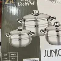 سرویس قابلمه استیل ترک برند زیو ترکیه اصل