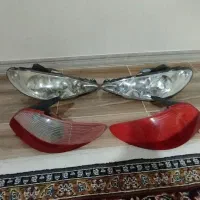 چراغ جلووعقب۲۰۶