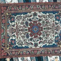 فرش دست بافت یک دریک ونیم گلسرخ