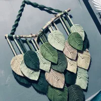 مکرومه بافی و انواع دیوارکوب|صنایع دستی و سایر لوازم تزئینی|رشت, کوی مهر|دیوار