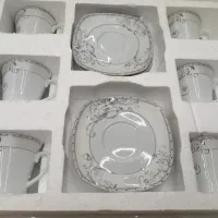 یک دست فنجان چایخوری نو