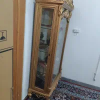 بوفه یاویترین چوب گردو|بوفه، ویترین، کنسول|قم, آزادگان|دیوار