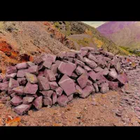 سنگ لاشه قرمز /مالون مستقیم از معدن با کیفیت بالا