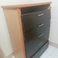 دراور ۵ کشو mdf|جاکفشی، کمد، دراور|شاهین‌شهر, عطار|دیوار