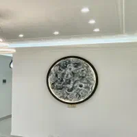 ماه دیواری چراغ دار