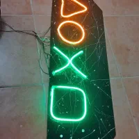 تابلوی نعون|ریسه و چراغ تزئینی|نجف‌آباد, منتظری شمالی|دیوار