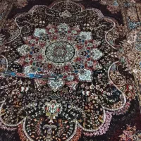 فرش ابریشم رخ مشهد ۷۰۰شانه دستباف گونه