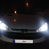 ۲۰۶ سفید مدل ۹۶|خودرو سواری و وانت|رشت, منظریه|دیوار