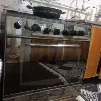 یخچال نایس و گاز پنچ شعله سالم..