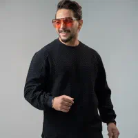 دورس مردانه یقه گرد 3 لایه موج دارمدل2