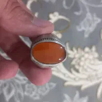 عقیق یمنی پرتقالی