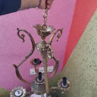 لوستر برنز سنگین وزن|لوستر و چراغ آویز|اردبیل, |دیوار