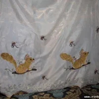 پرده اتاق بچه ترکیه تیکه دوزی نو