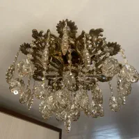 لوستر چهار شعله برنجی