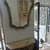 اینه کنسول  برنز