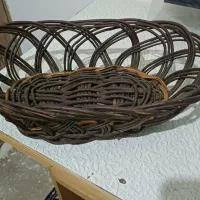 یک عدد سبدتزیینی مناسب گل ومیوه ونان و...
