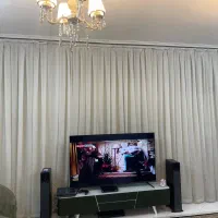 پرده سالن حریر