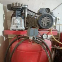 پمپ باد 350 لیتری دوسیلندر کتابی ایستاده|ابزارآلات|آزادشهر, |دیوار