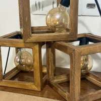 لوستر طرح چوپ|لوستر و چراغ آویز|بجنورد, |دیوار