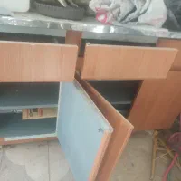 کابینت زمینی ۱ونیم متری ۳درب|مصالح و تجهیزات ساختمان|شیراز, شهرک فرزانگان|دیوار