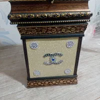 ست جا دستمالی و سطل زباله|صنایع دستی و سایر لوازم تزئینی|نسیم‌شهر, |دیوار