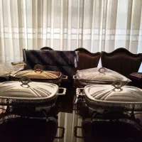 ظروف سیلور وارمر پارچ و لیوان فرانسه پیاله کریستال