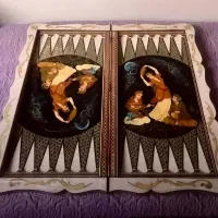 تخته نرد خاتم شیراز ۷۰ سانتی