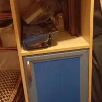 کمد کتابخانه یک در