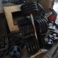 سنگ دمبل کار کرده