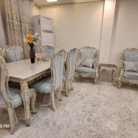 مبل ۷ نفره و نهار خوری ۶ نفره|مبلمان خانگی و میز عسلی|اهواز, کیان اباد|دیوار