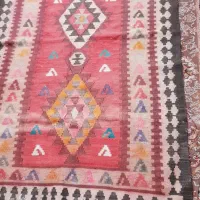 قالیچه دست باف قدیمی|گلیم، جاجیم، گبه|تهران, گلستان (شهرک راه آهن)|دیوار